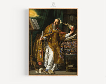 Saint Augustine | Philippe de Champaigne, 1650