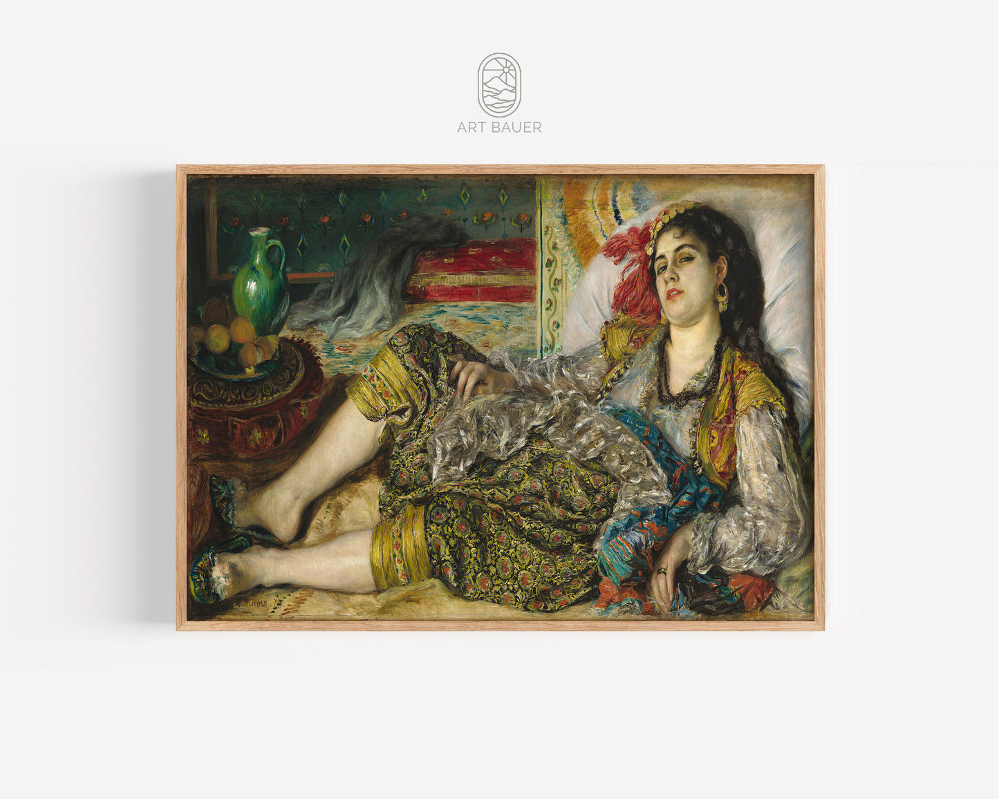 Odalisque | Framed Print | Pierre-Auguste Renoir, 1870