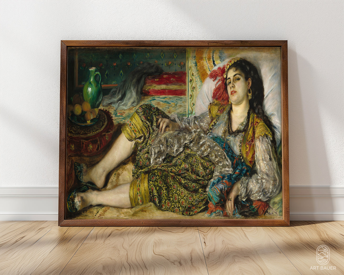 Odalisque | Framed Print | Pierre-Auguste Renoir, 1870