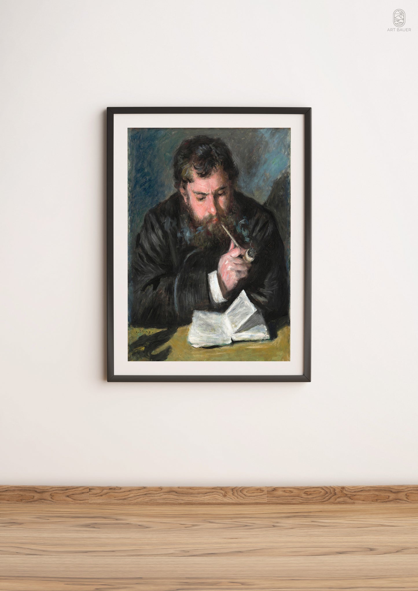 Claude Monet | Framed Print | Pierre-Auguste Renoir, 1872