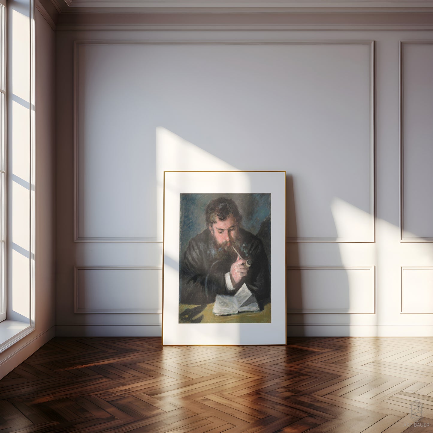 Claude Monet | Framed Print | Pierre-Auguste Renoir, 1872