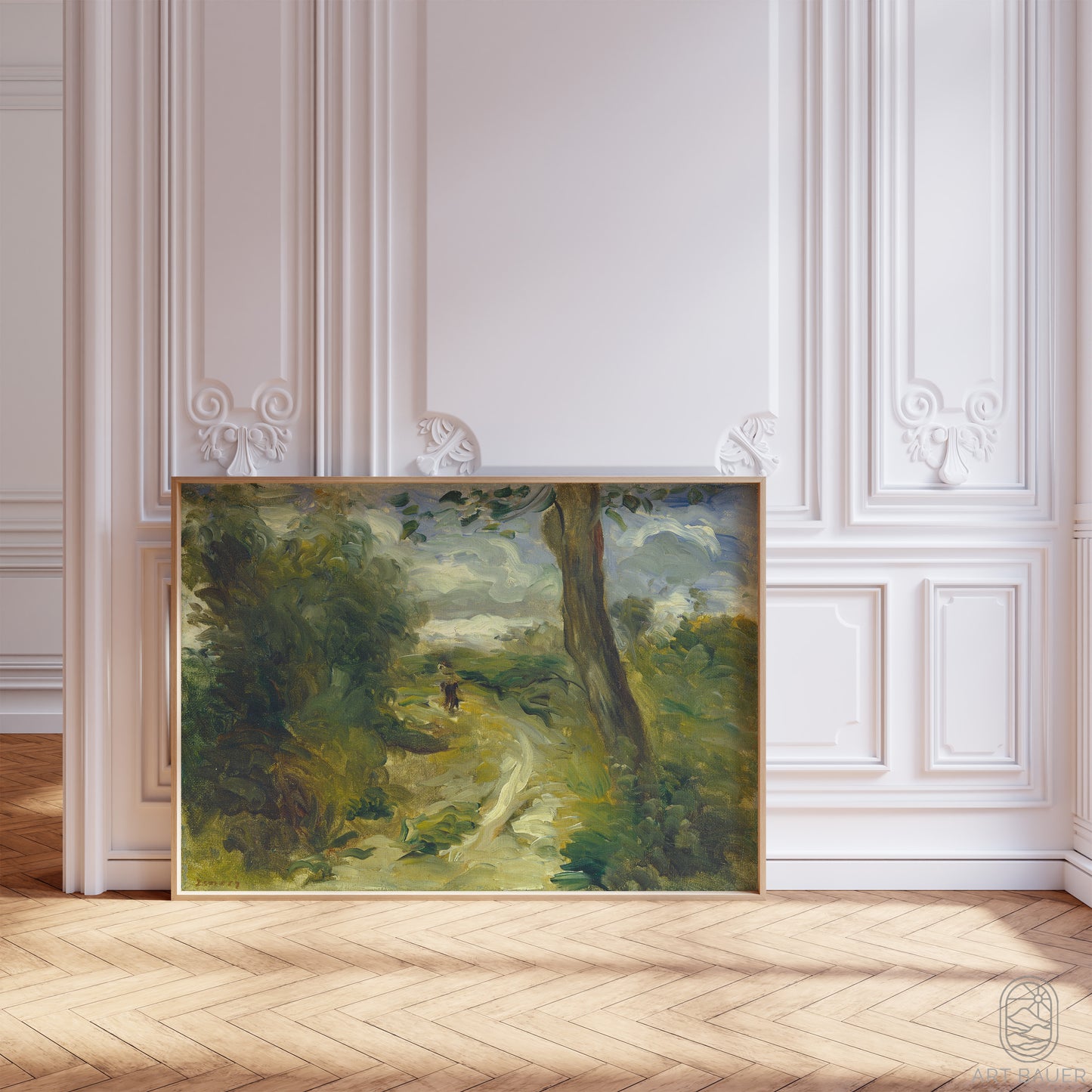 Landscape between Storms | Framed Print | Pierre-Auguste Renoir, 1875