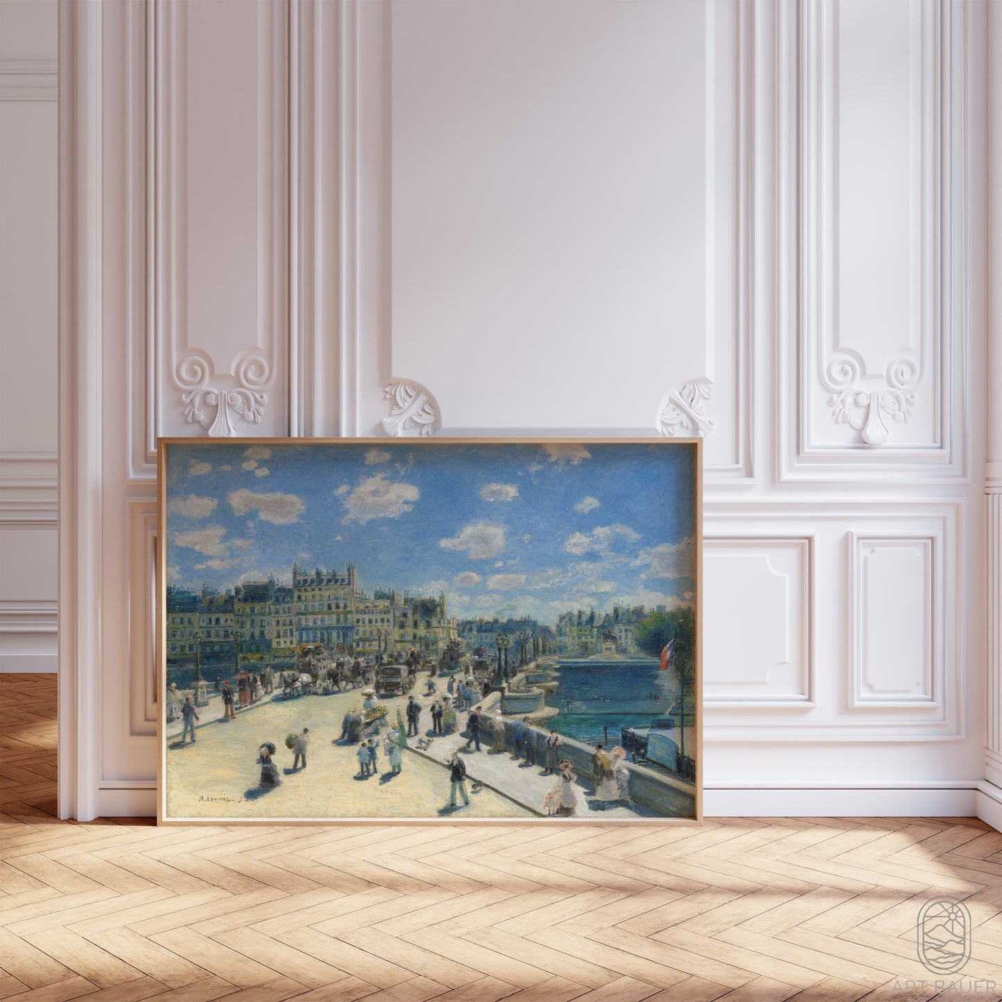 Pont Neuf Paris | Framed Print | Pierre-Auguste Renoir, 1872