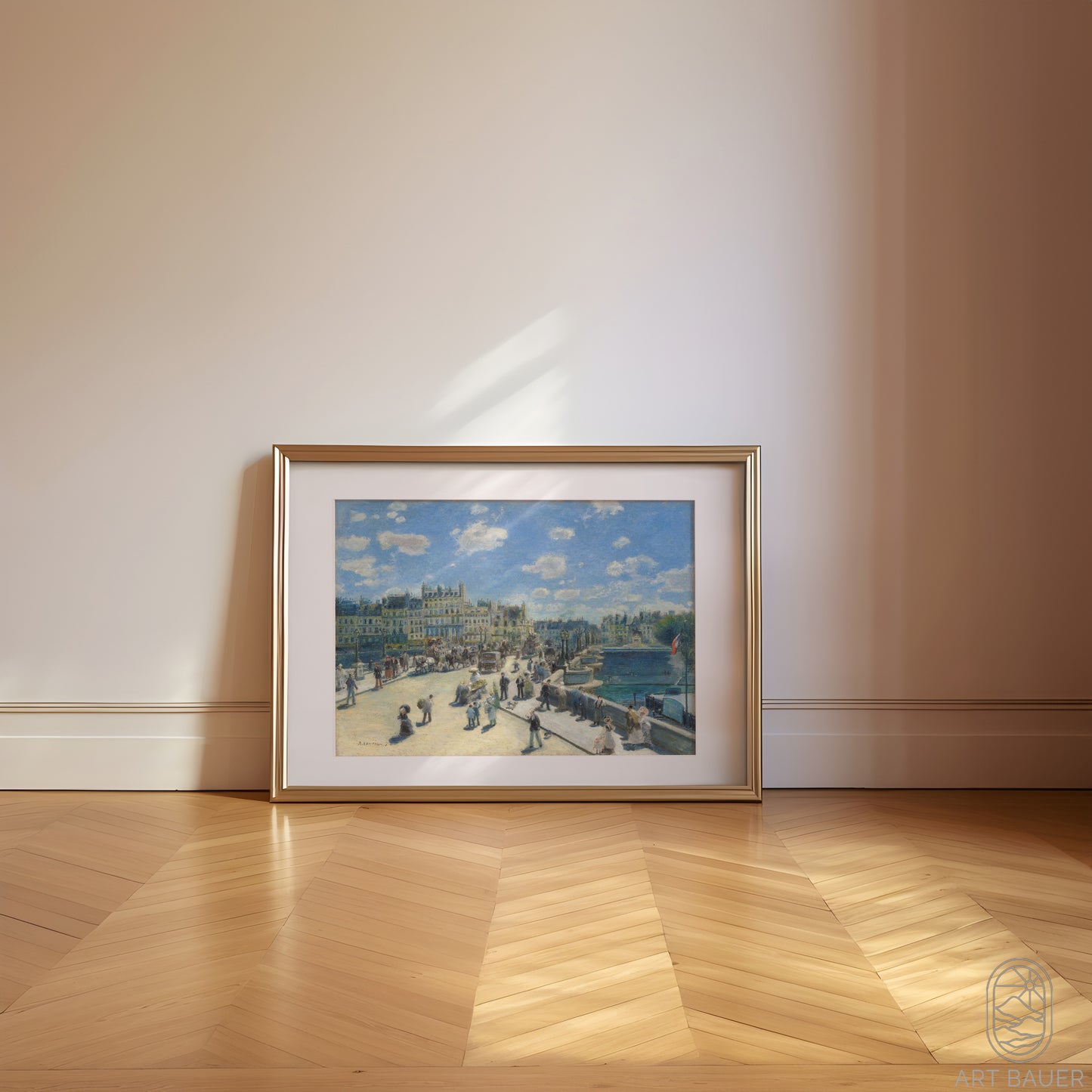 Pont Neuf Paris | Framed Print | Pierre-Auguste Renoir, 1872