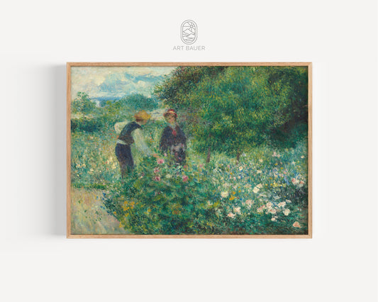 Picking Flowers | Pierre-Auguste Renoir, 1875