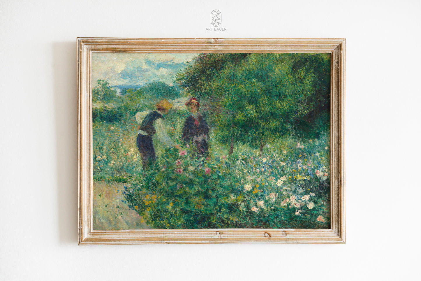 Picking Flowers | Pierre-Auguste Renoir, 1875