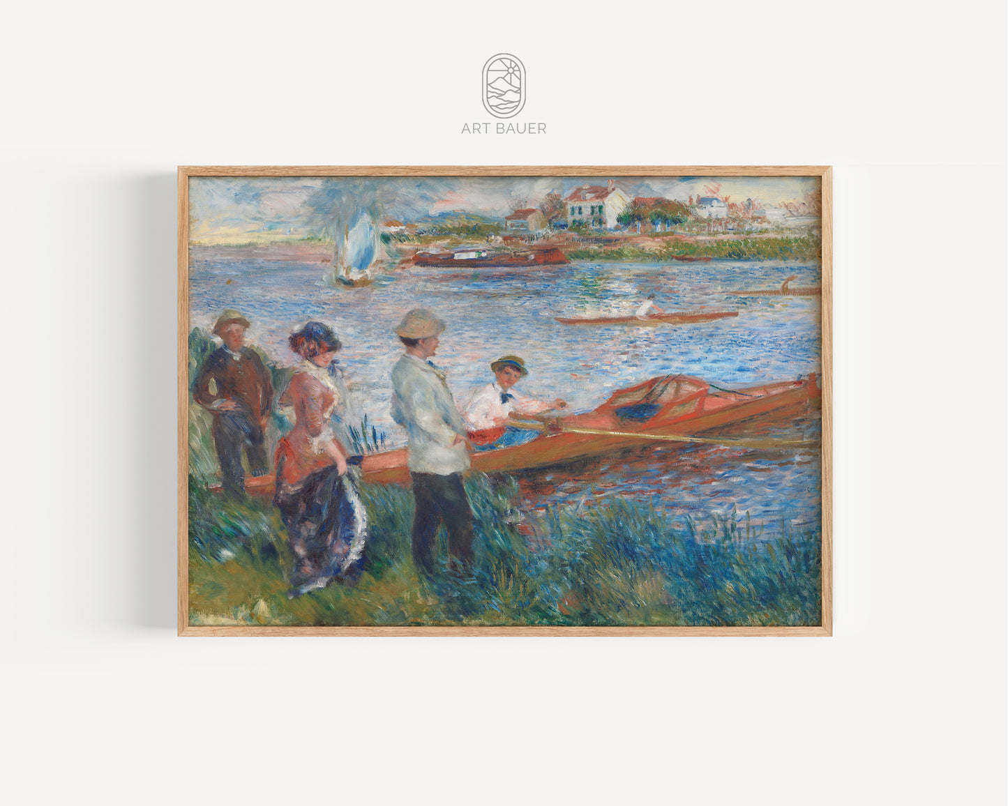 Oarsmen at Chatou | Pierre-Auguste Renoir, 1879