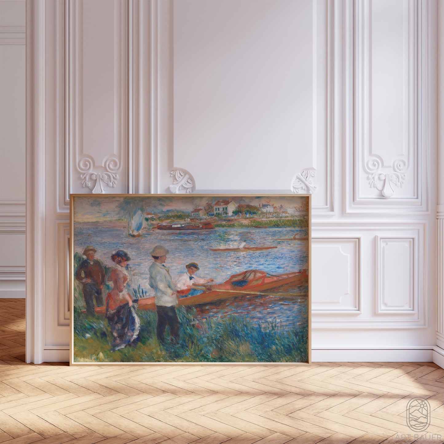 Oarsmen at Chatou | Framed Print | Pierre-Auguste Renoir, 1879