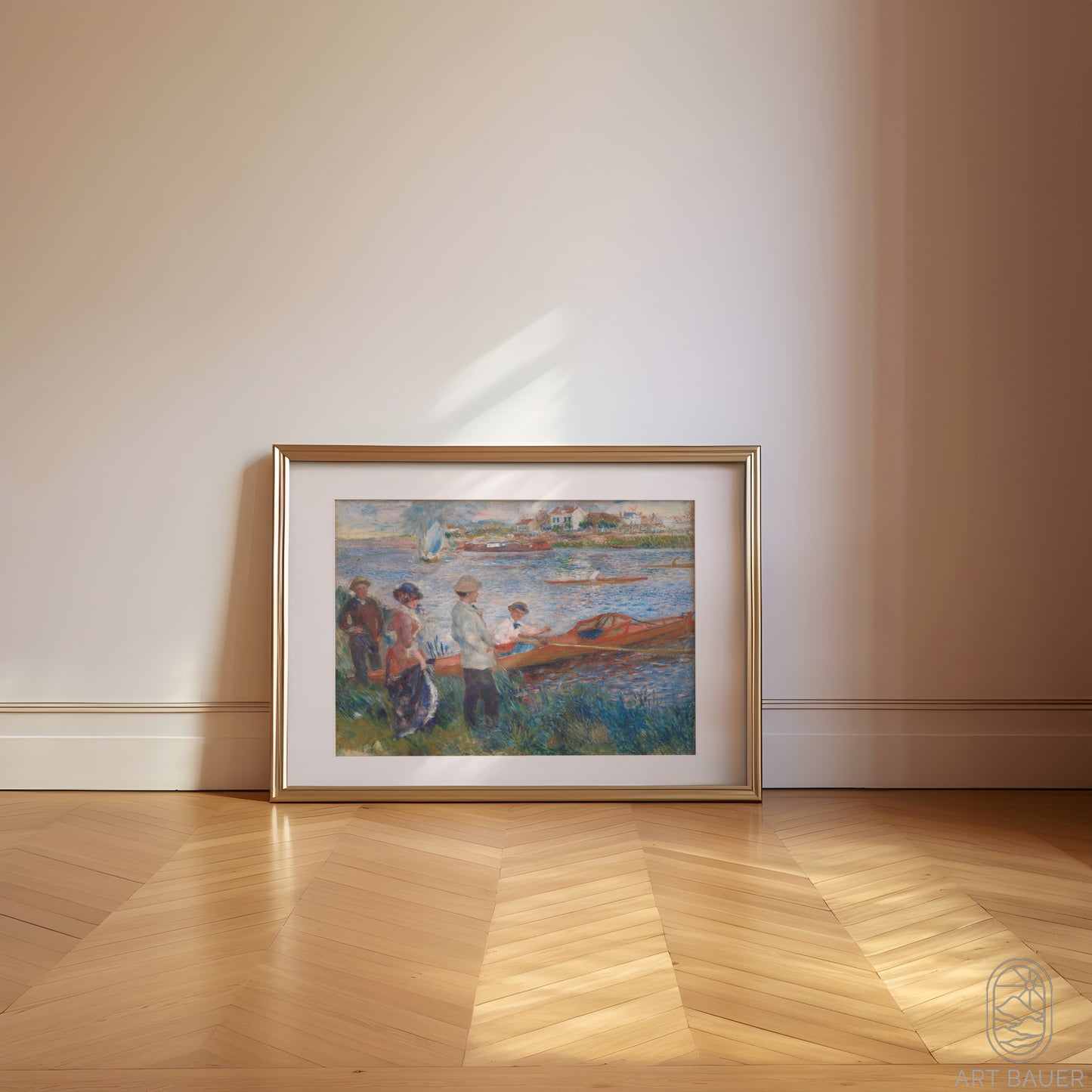 Oarsmen at Chatou | Framed Print | Pierre-Auguste Renoir, 1879