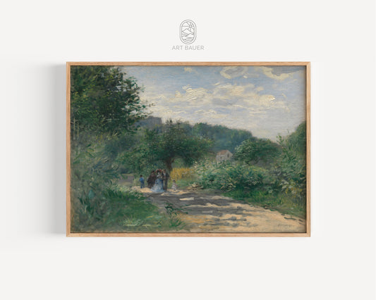 Louveciennes Road | Pierre-Auguste Renoir, 1870