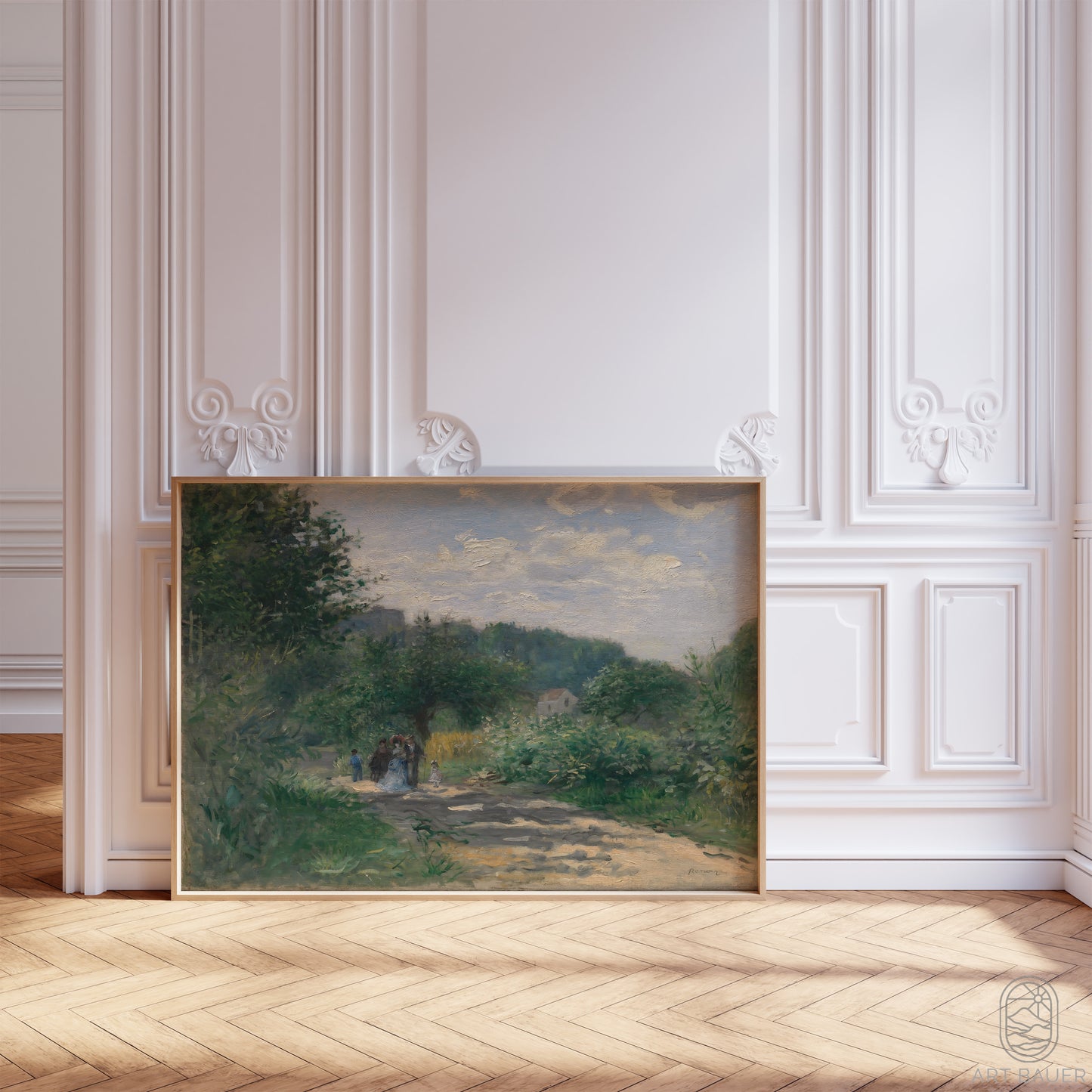 Louveciennes Road | Framed Print | Pierre-Auguste Renoir, 1870