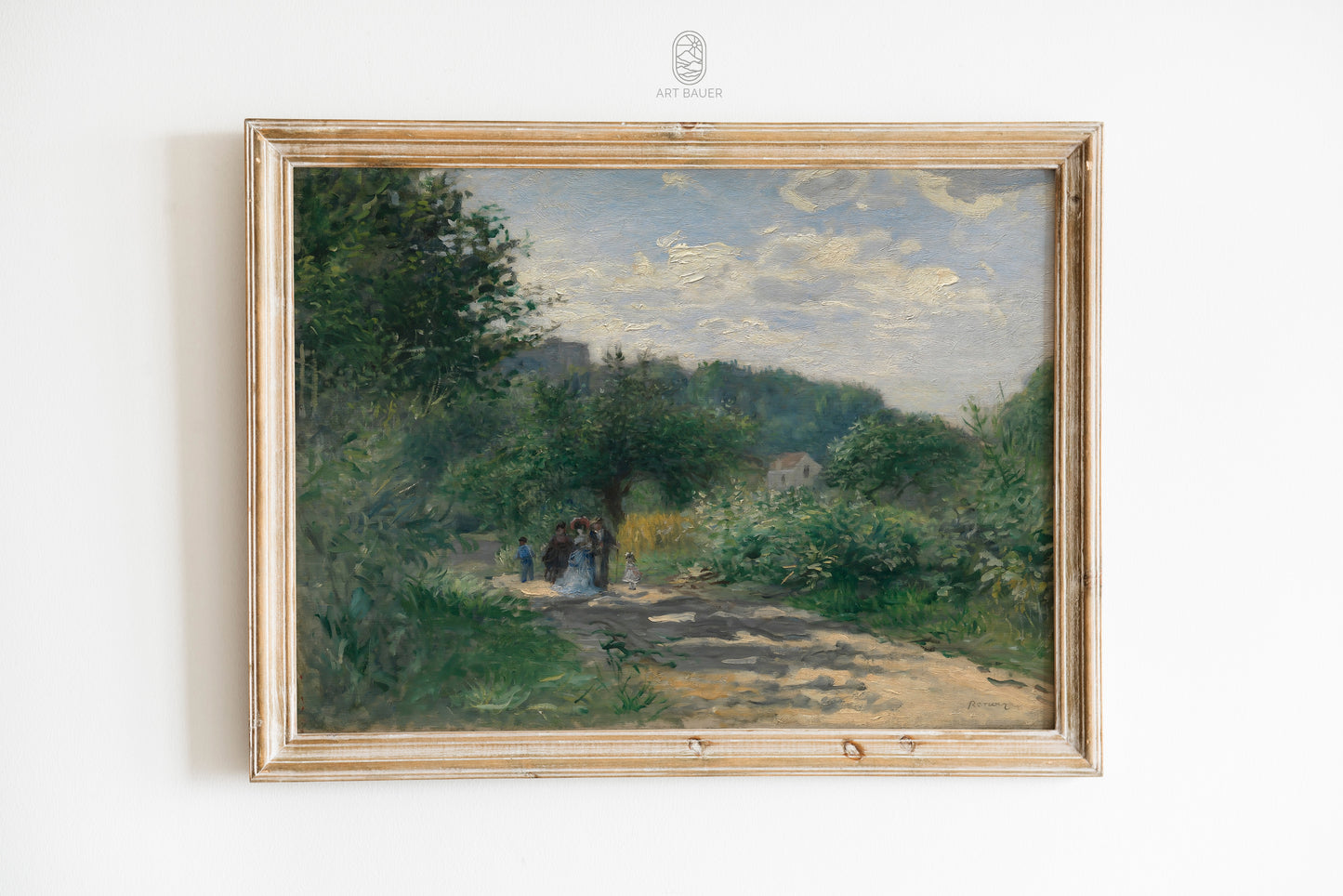 Louveciennes Road | Pierre-Auguste Renoir, 1870