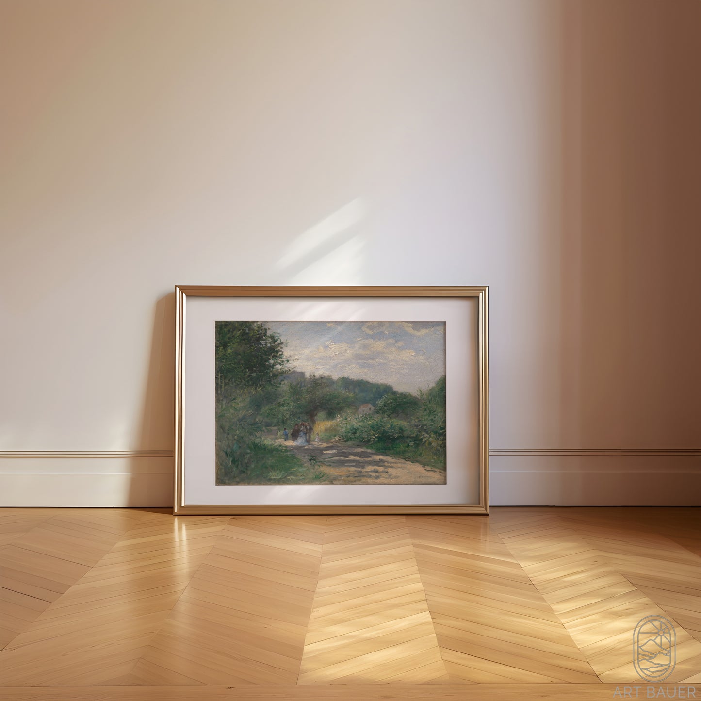 Louveciennes Road | Framed Print | Pierre-Auguste Renoir, 1870