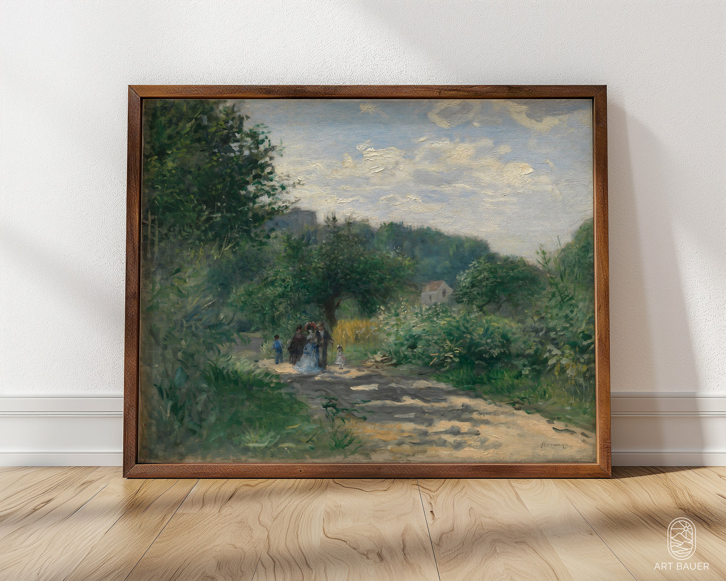 Louveciennes Road | Pierre-Auguste Renoir, 1870