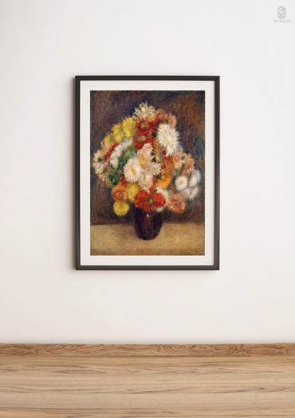 Bouquet of Chrysanthemums | Pierre-Auguste Renoir, 1881