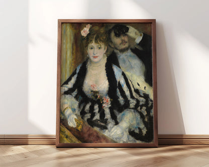 Theatre Box, La Loge | Pierre-Auguste Renoir, 1874