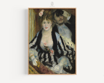 Theatre Box, La Loge | Pierre-Auguste Renoir, 1874