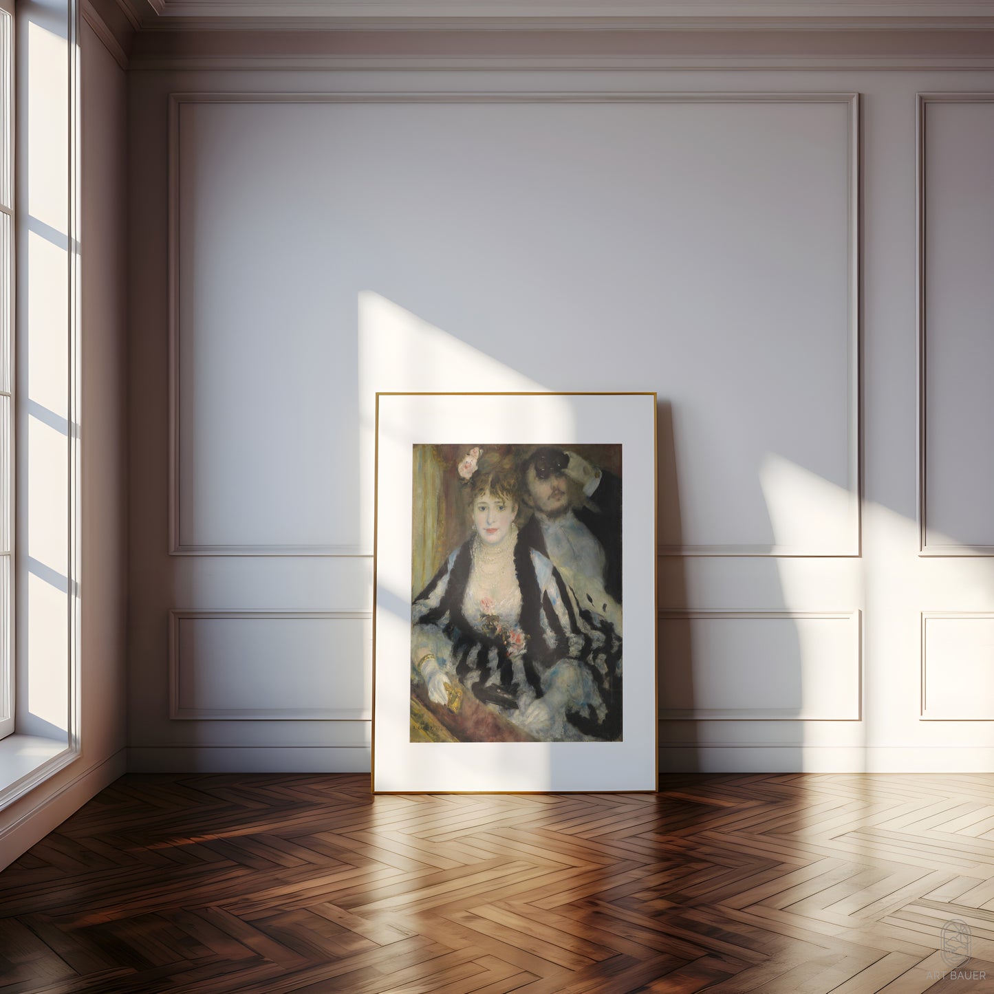 Theatre Box, La Loge | Framed Print | Pierre-Auguste Renoir, 1874