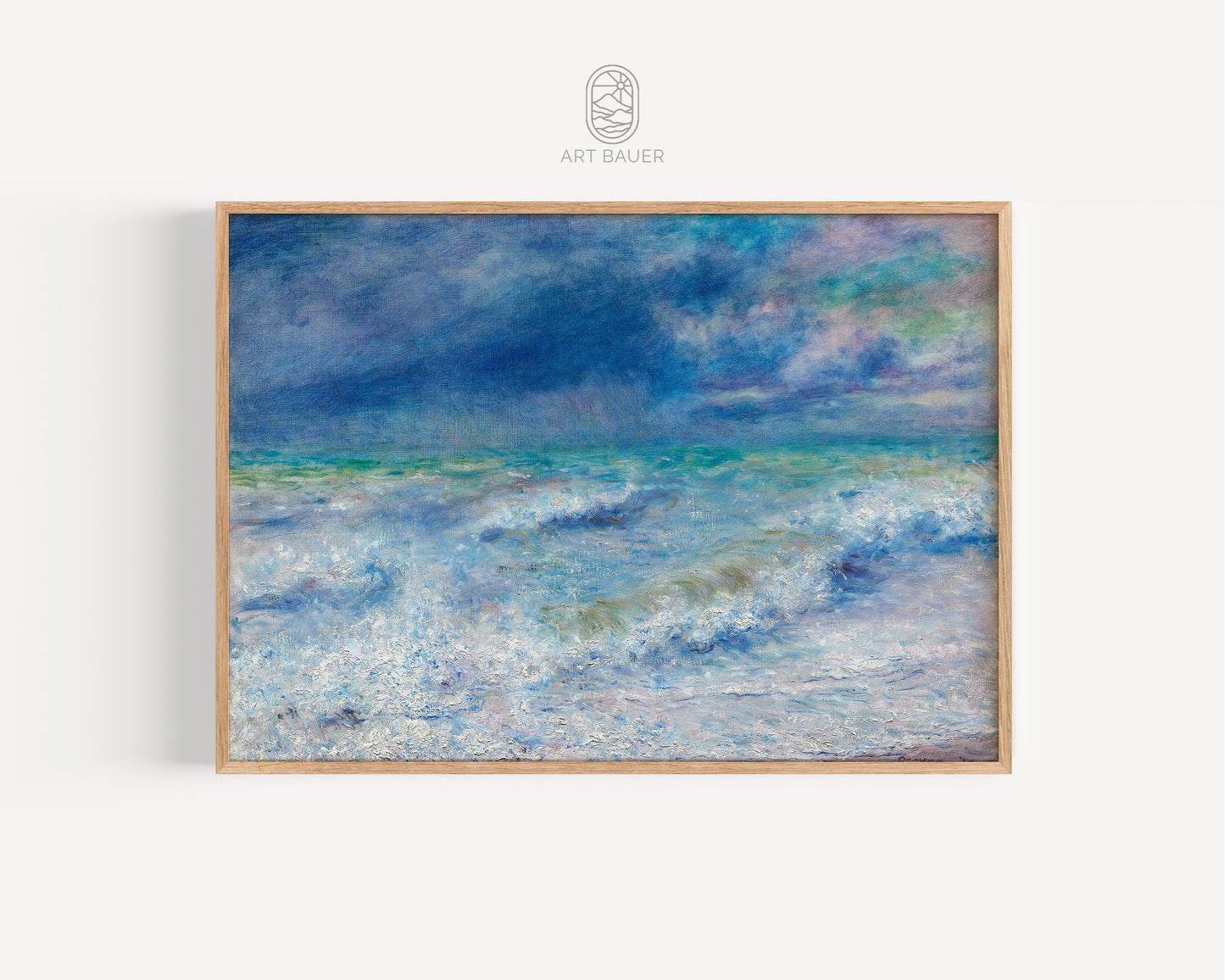 Seascape | Framed Print | Pierre-Auguste Renoir, 1897