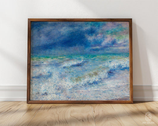 Seascape | Framed Print | Pierre-Auguste Renoir, 1897