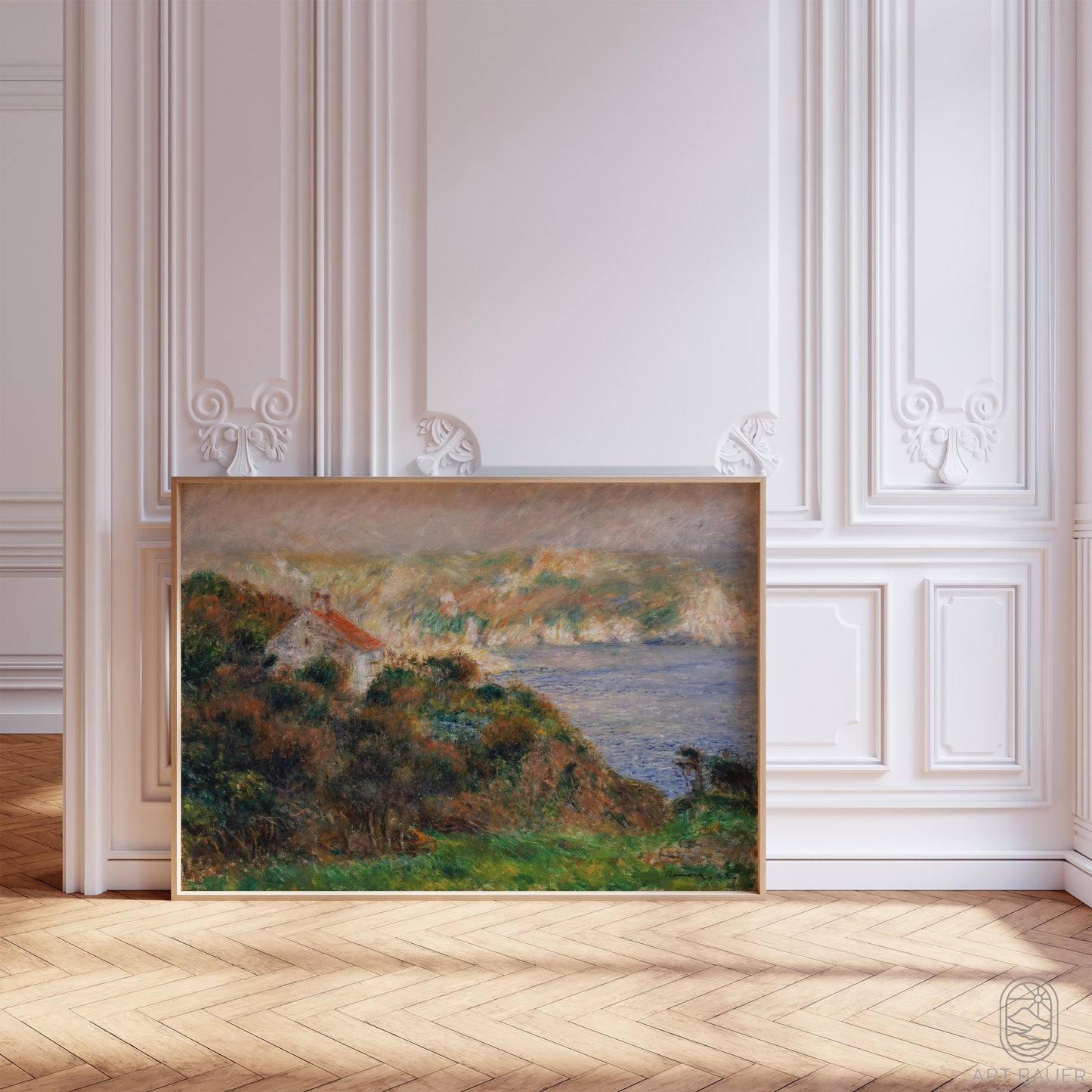 Fog on Guernsey | Framed Print | Pierre-Auguste Renoir, 1883