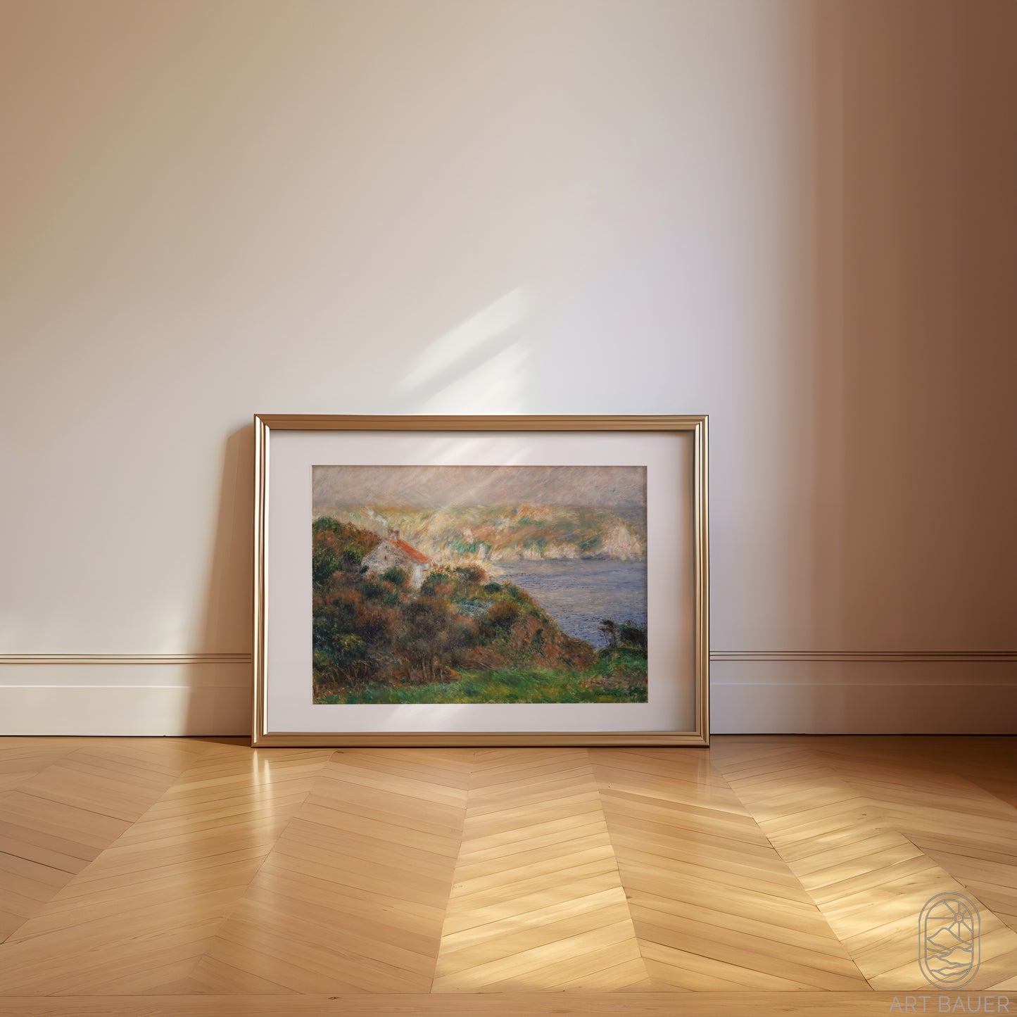 Fog on Guernsey | Framed Print | Pierre-Auguste Renoir, 1883