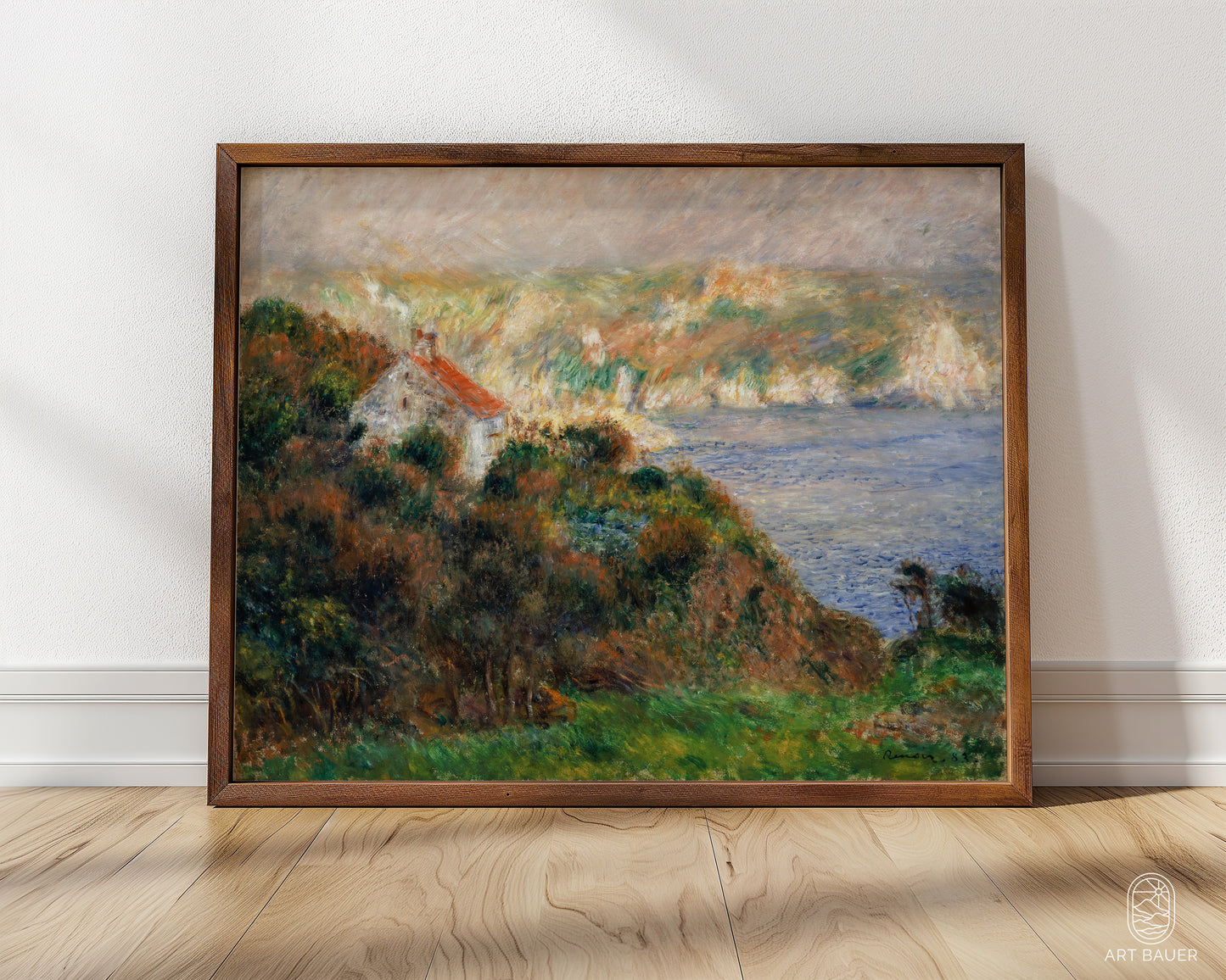 Fog on Guernsey | Framed Print | Pierre-Auguste Renoir, 1883