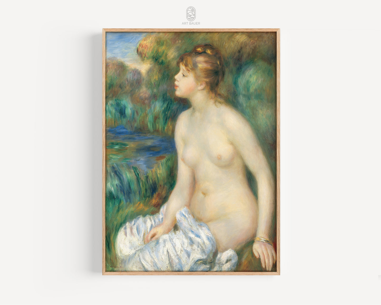 Bather | Auguste Renoir, 1891