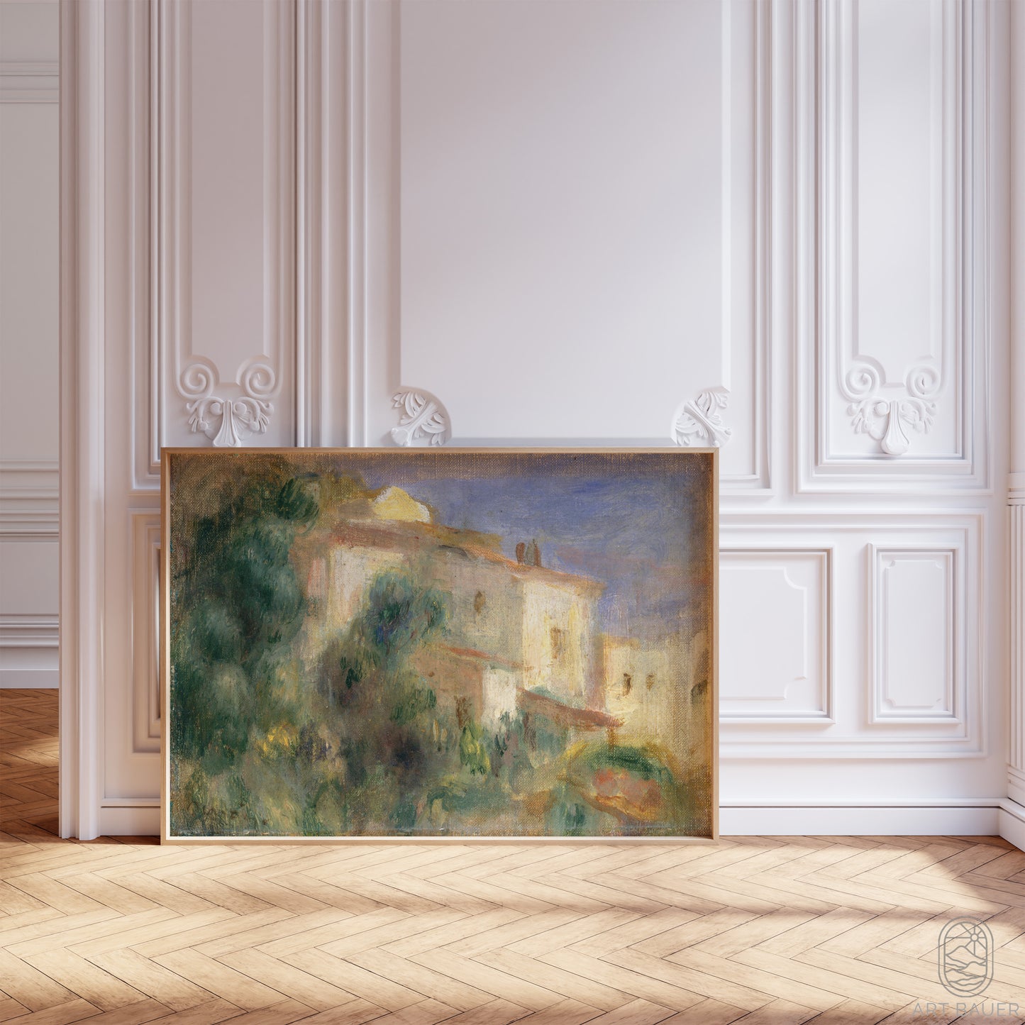 Maison de la Poste | Framed Print | Pierre-Auguste Renoir, 1907