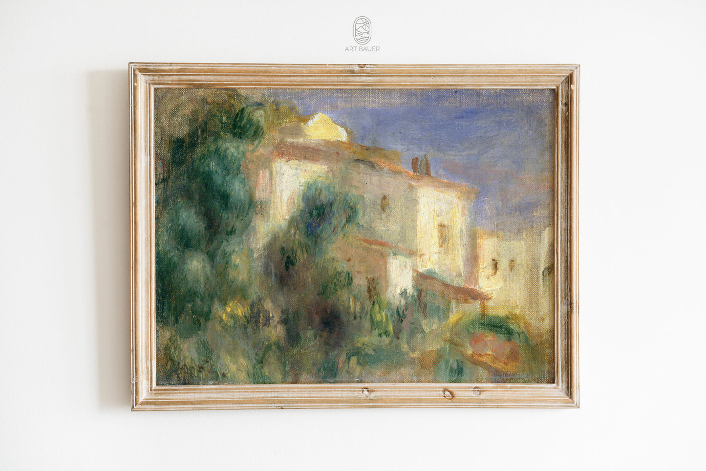 Maison de la Poste | Framed Print | Pierre-Auguste Renoir, 1907