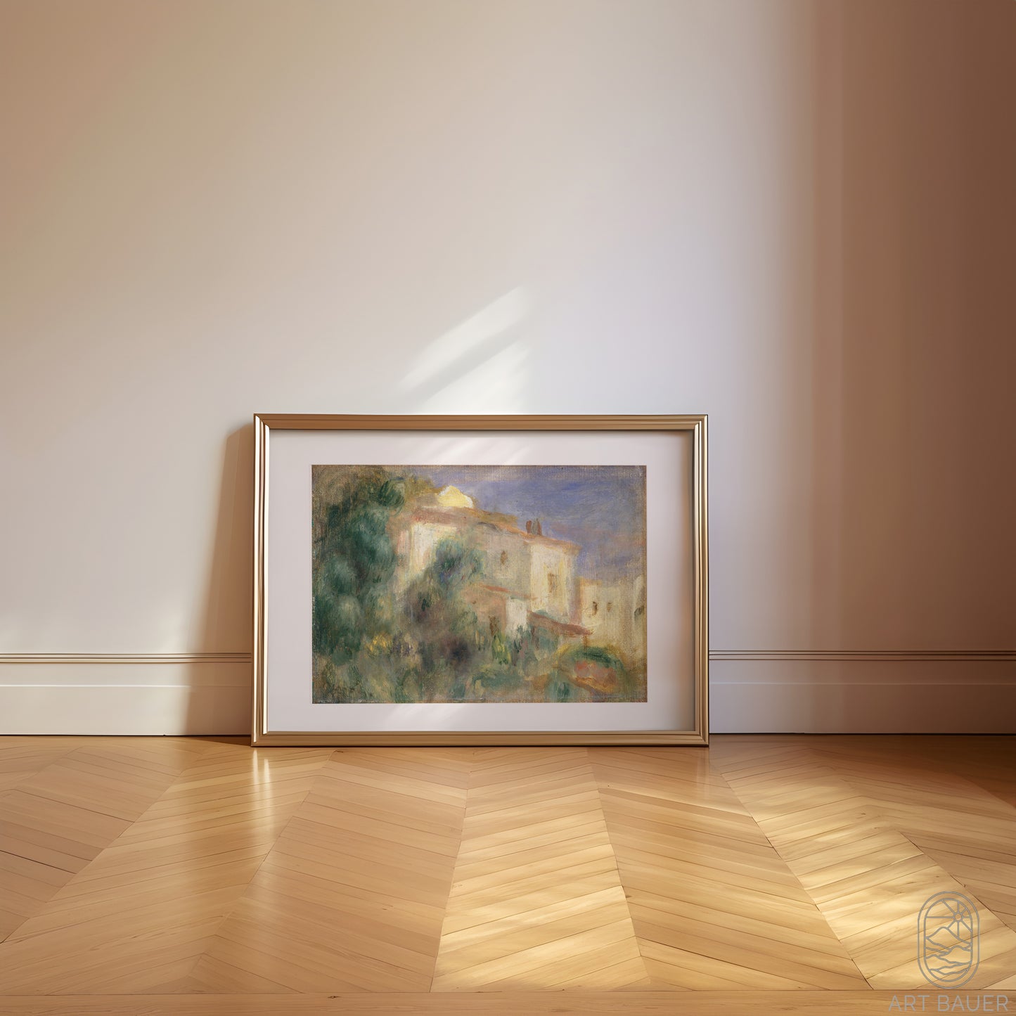 Maison de la Poste | Framed Print | Pierre-Auguste Renoir, 1907