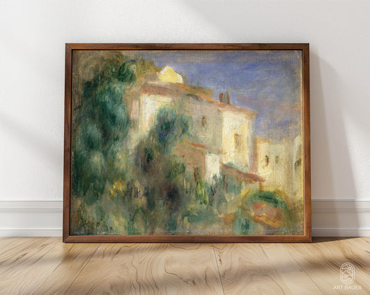 Maison de la Poste | Framed Print | Pierre-Auguste Renoir, 1907