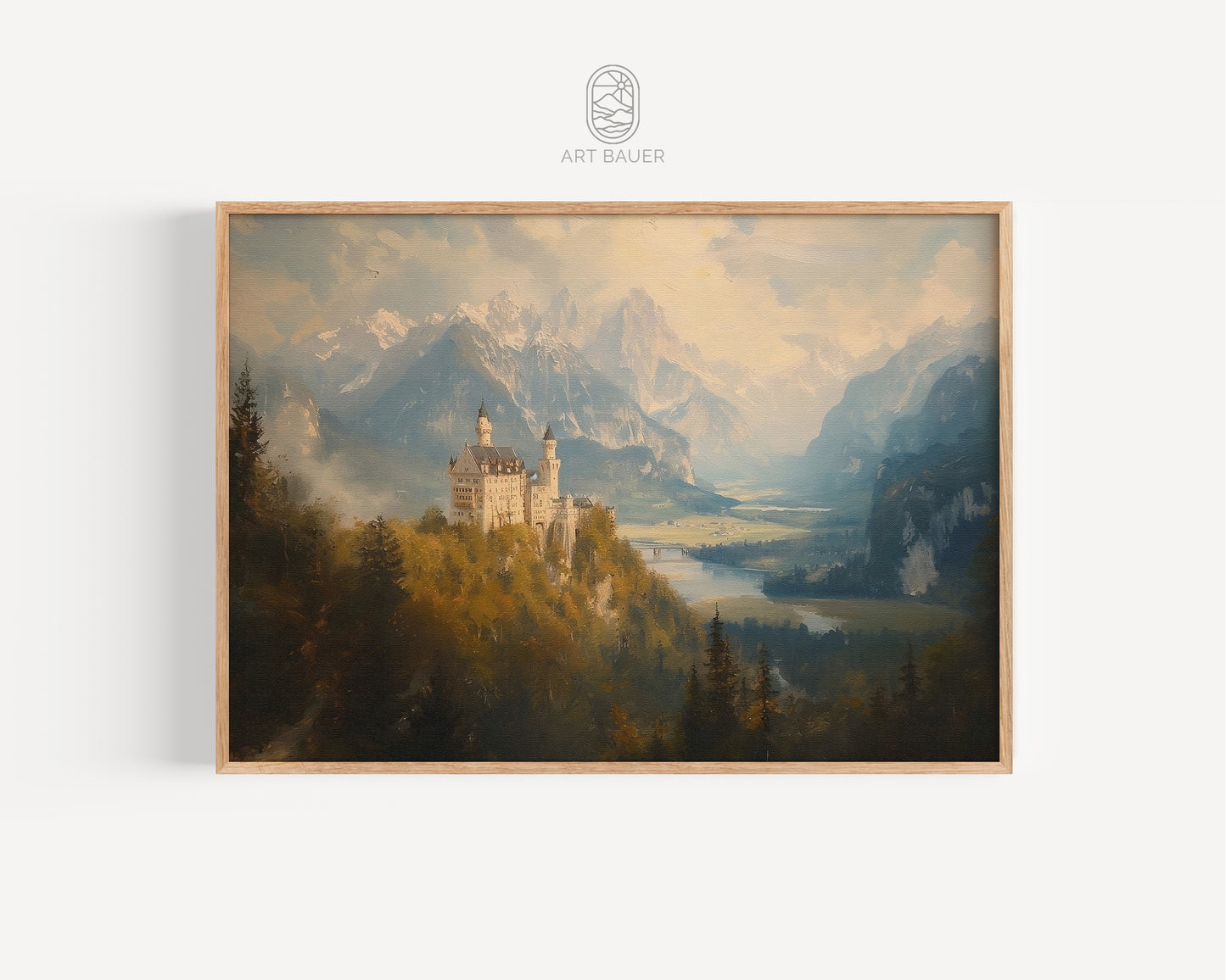 Neuschwanstein Castle | Framed Print | Ingall Nocturne, 2024