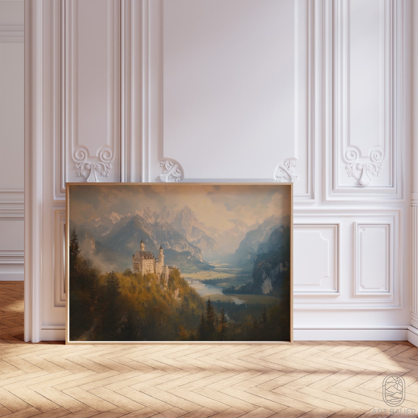 Neuschwanstein Castle | Framed Print | Ingall Nocturne, 2024