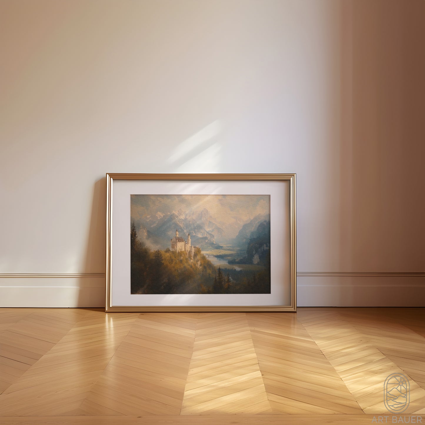 Neuschwanstein Castle | Framed Print | Ingall Nocturne, 2024