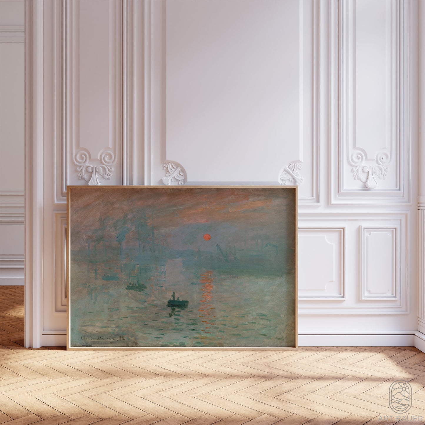 Sunrise Impression | Framed Print | Claude Monet, 1872