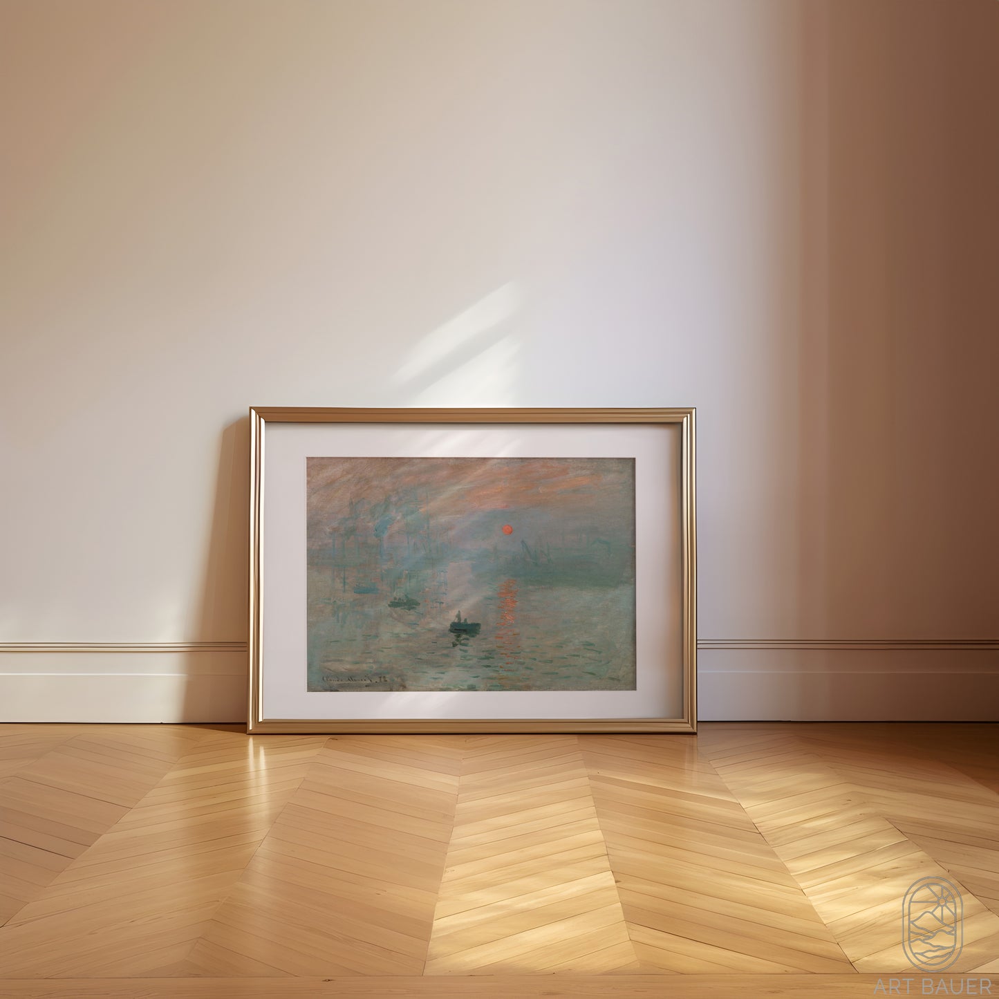 Sunrise Impression | Framed Print | Claude Monet, 1872