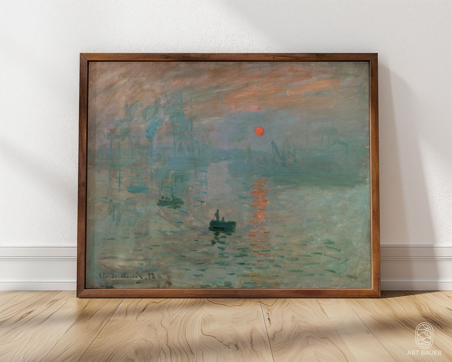 Sunrise Impression | Framed Print | Claude Monet, 1872