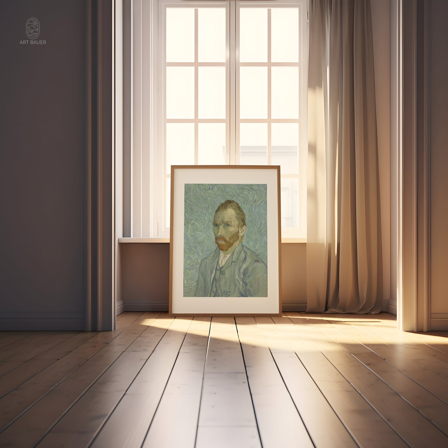 Self-Portrait | Framed Print | Vincent van Gogh, 1889