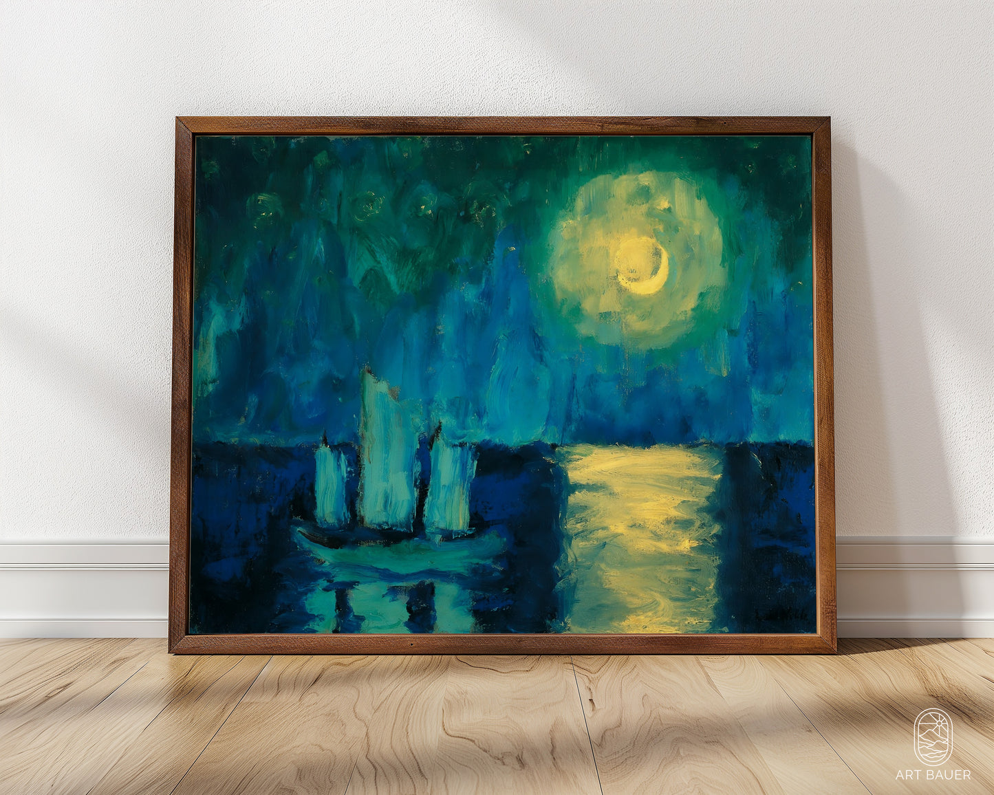 Moonlight | Framed Print | Emile Nolde, 1914