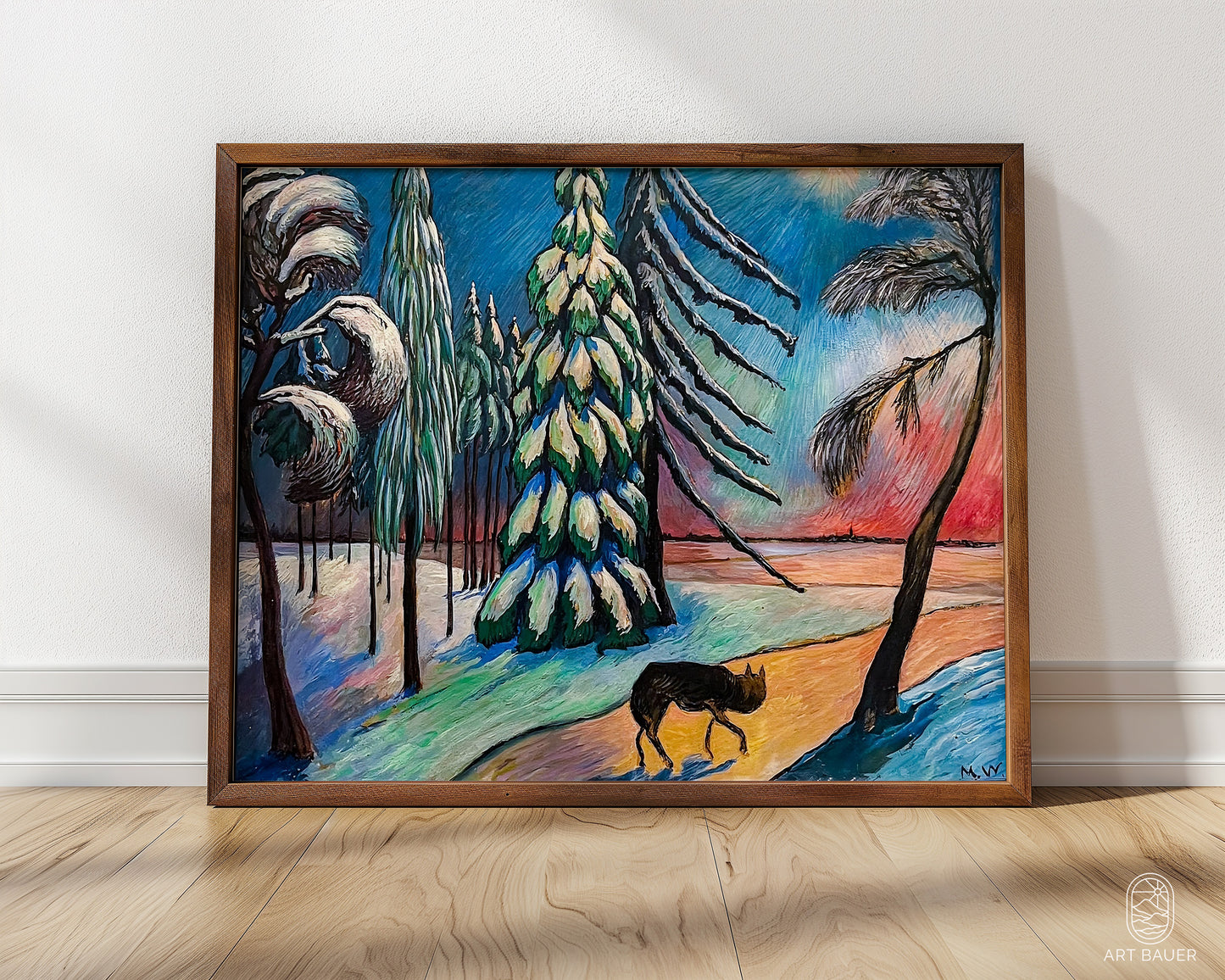 Night Prowler | Framed Print | Marianne von Werefkin, 1911