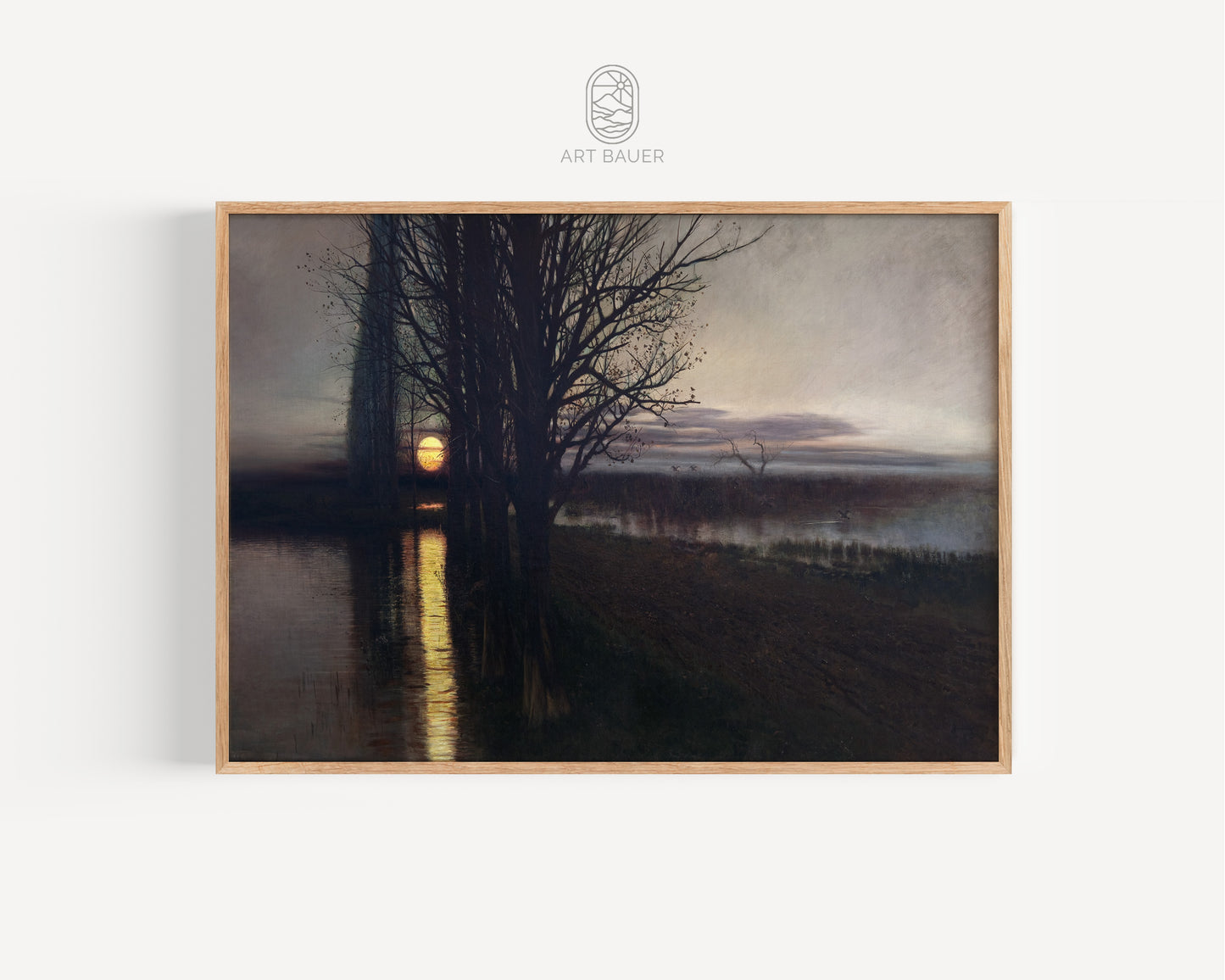 Moonrise | Framed Print | Stanisław Masłowski, 1884