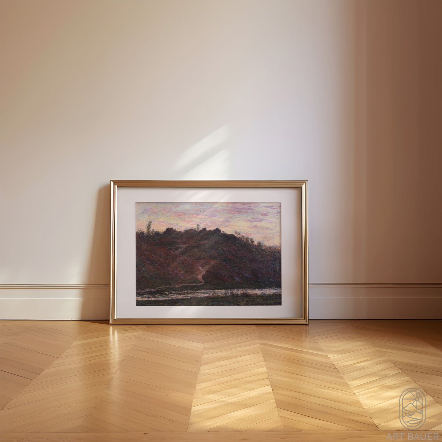 Village of La Roche-Blond, Sunset | Framed Print | Claude Monet, 1899