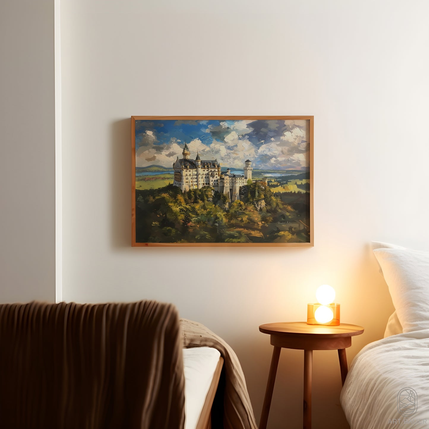 Neuschwanstein in Summer | Framed Print | Ingall Nocturne, 2024