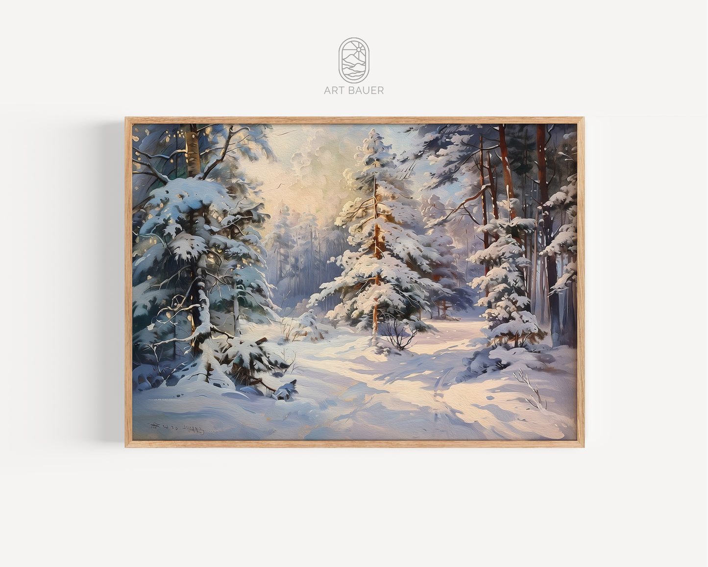 Winter Forest | Framed Print | Ingall Nocturne, 2024