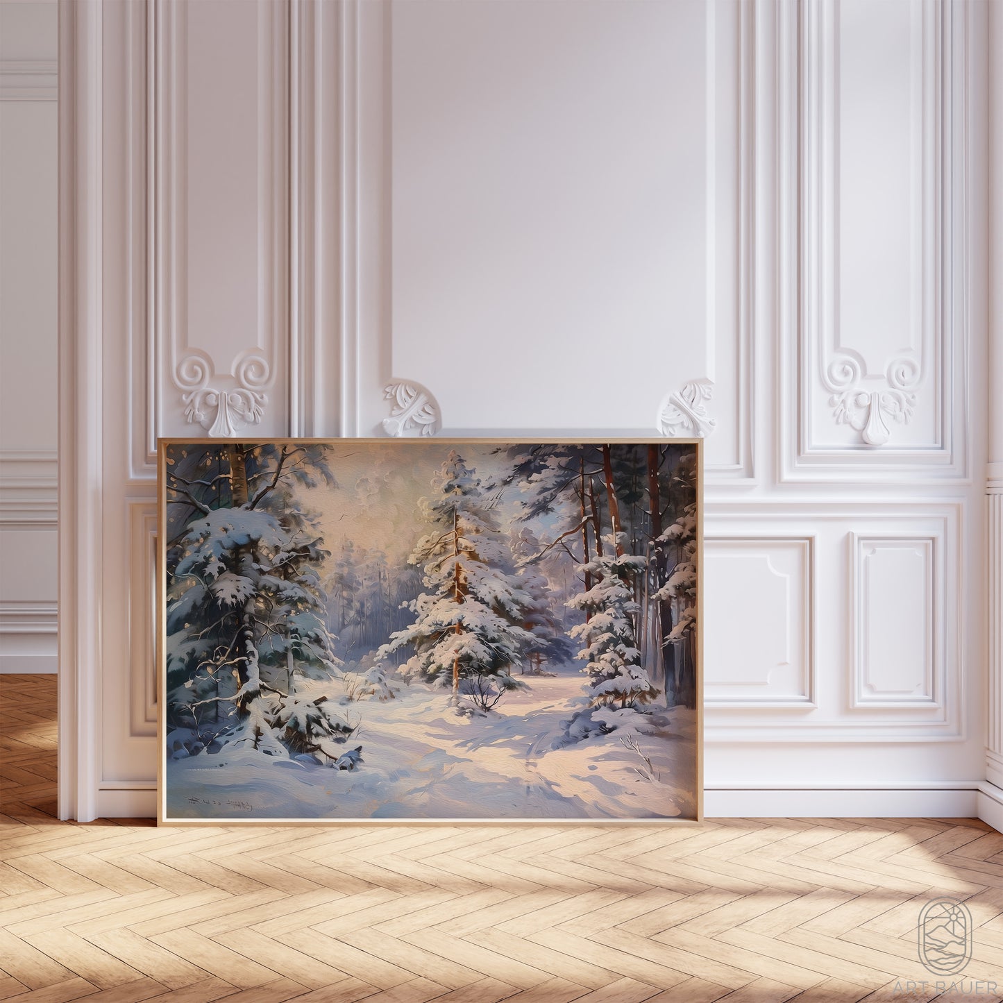 Winter Forest | Framed Print | Ingall Nocturne, 2024