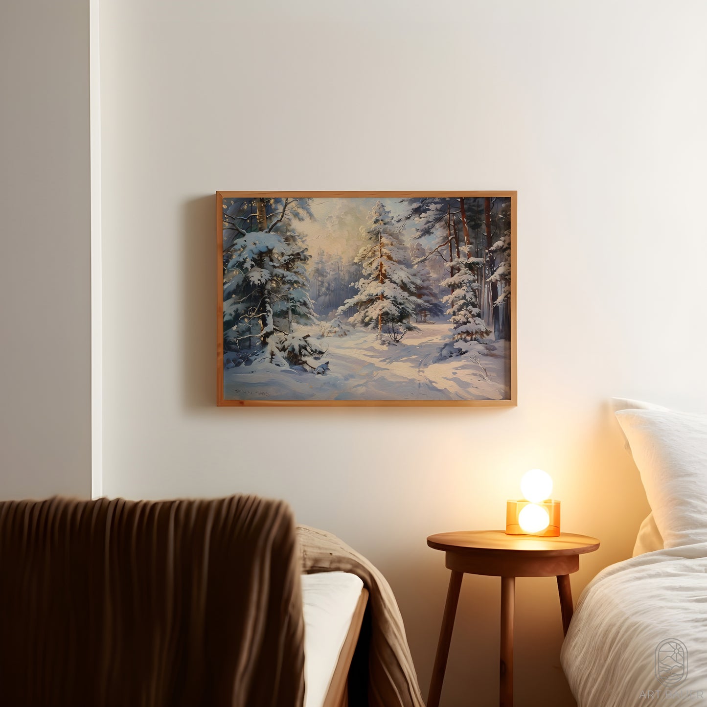 Winter Forest | Framed Print | Ingall Nocturne, 2024