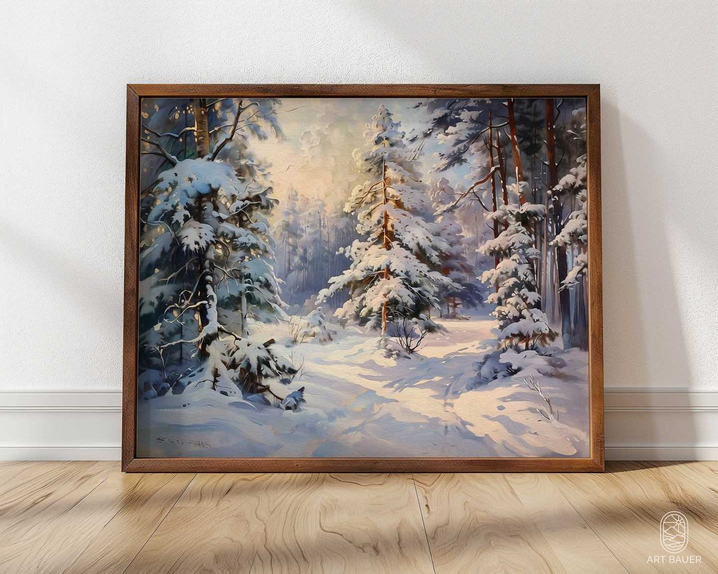 Winter Forest | Framed Print | Ingall Nocturne, 2024