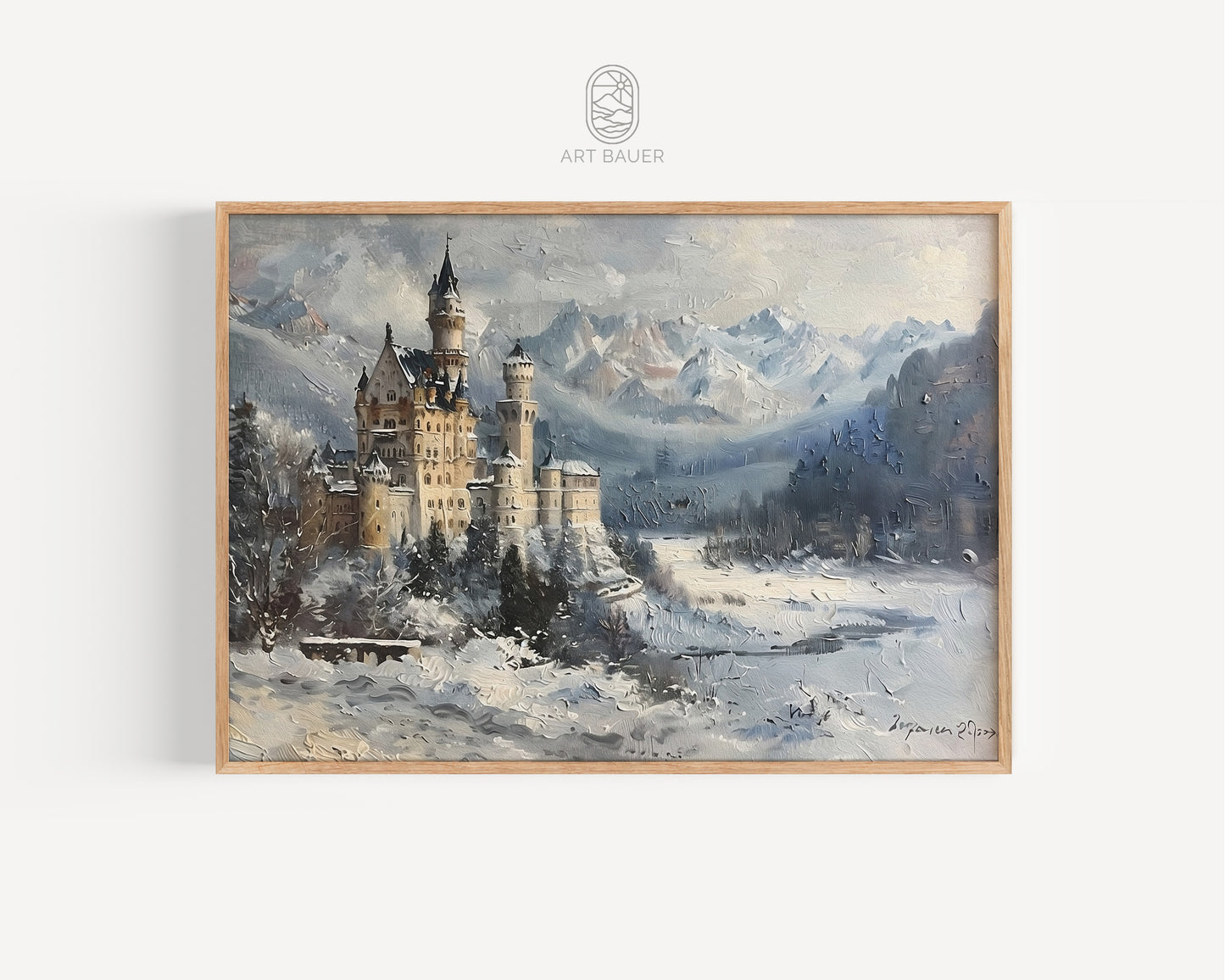 Fairytale Castle in Winter | Ingall Nocturne, 2024