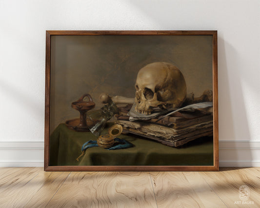 Vanitas Still Life | Framed Print | Pieter Claesz, 1630